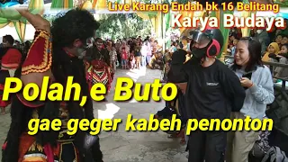 Download Jaranan Buto gae geger kabeh penonton[live Karang Endah] MP3