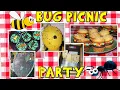 DIY Bug Picnic Birt ay Party Easy Cheap Ideas