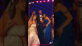 غناء هنا الزاهد مع تامر حسني في فرح اسطوري لـ مديرة اعماله ودويتو بينهم لأول مرة 