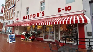 Birthplace Of Walmart - Inside The First Store Museum Grave Of Sam Walton