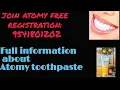 Atomy Toothpaste benefits in english