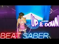 Download Lagu Beat Saber || Up \u0026 Down - Marnik (Expert+) First Attempt || Mixed Reality