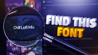 How to find ANY FONT in SECONDS AI FONT FINDER