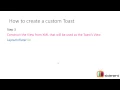 33 Android Custom Toast Example Part 1 Android Application Development Tutorial