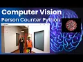 Ep13 Person Counter using Python AI Computer Vision Python Rocket Systems