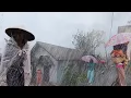 Download Lagu Very Cold Super Heavy Rain Thunder and Strong Winds hits Indonesian | Walk in Rain | Sleep and Relax