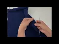 How to shorten your knit piece - tutorial for removing rows in a knitted piece