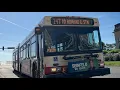 CTA On Board Riding 2008 New Flyer DE60LF Bus 4138 on Route 147 Outer Drive Express Northbound