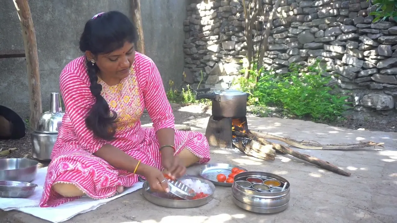 Cooking Indian Traditional Village Life   Indian Village Cooking