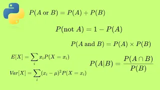Essential probability for computer programming with Python code