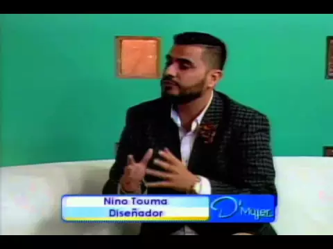 Nino Touma lanza su perfume Cristal