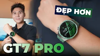 #Quickreview Huawei Watch GT 7 Pro: Thiết kế khung titan, viền GỐM đẹp hơn GT6 Pro. Pin 21 ngày!!!