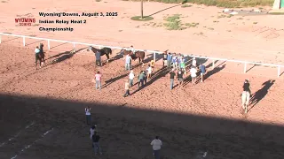 Wyoming Downs Indian Relay Races August 3 2025