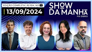 SHOW DA MANHÃ-MARCO ANTÔNIO COSTA,ADRILLES,PAULA MARISA,STEH PAPAIANO E ALLAN DOS SANTOS-13/09/2024