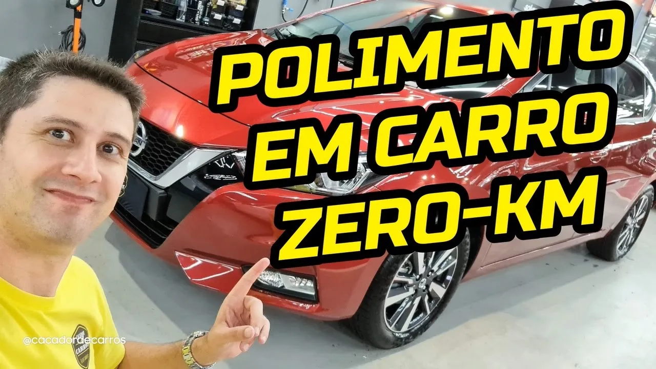 Vale a pena polir carro novo? Veja como ficou o Versa // Caçador de Carros & @VenetoStudio