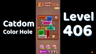 Catdom Color Hole Level 406 Screenshot