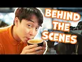 BEHIND THE SCENES of Uncle Roger Work at Coffee Shop