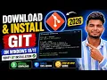 How to Download Install Git on Windows 2026 Verify Git Installation