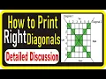C Program to Print Right Diagonal Element in 2D Array C Tutorials