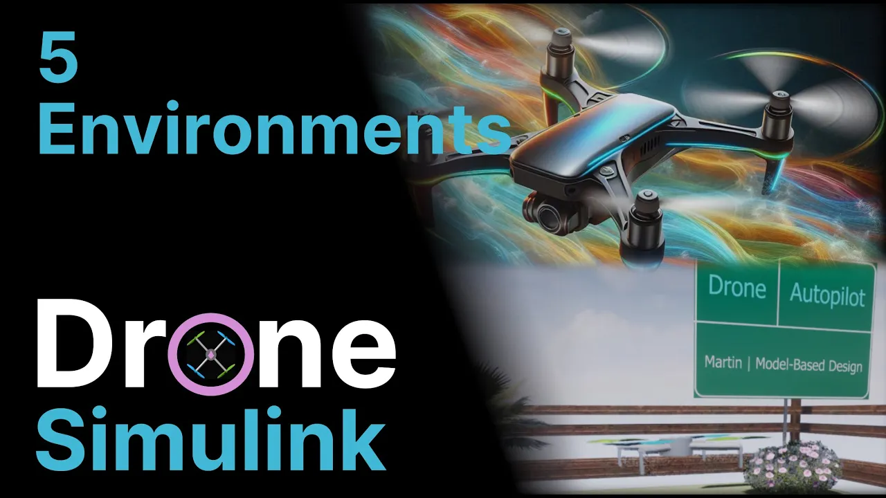 5 Modeling Environments and 3D Simulation | Drone Autopilot Design and Simulation in Simulink