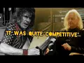 K.K. Downing talks about his Competitive Attitude with Glenn Tipton | Judas Priest