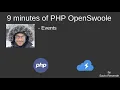 PHP OpenSwoole HTTP Server - Async Events