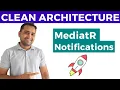 MediatR Notifications in Asp Net Core API Clean Architecture Notification Patttern C