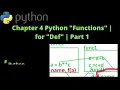 PYTHON Functions Methods in Python Syntax and Examples Part 1
