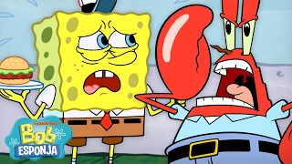 Bob Esponja | Seu Siriguejo Sendo O PIOR Por 45 Minutos Seguidos 😩 | Bob Esponja em Português