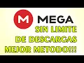 UTILIZA MEGA SIN LIMITE DE DESCARGA EXCELENTE METODO 2025