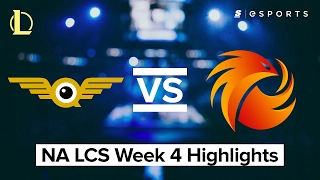 HIGHLIGHTS: FlyQuest vs Phoenix1 (2017 NA LCS Spring)