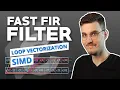 Efficient FIR Filter with SIMD and Loop Vectorization DSP