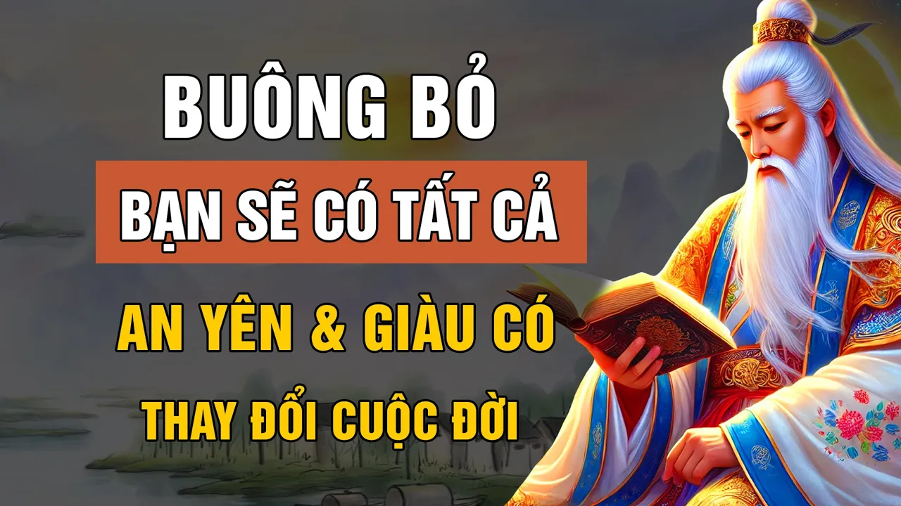 Outline Video BUÔNG BỎ SẼ CÓ TẤT CẢ - AN YÊN VÀ THỊNH VƯỢNG GIÀU CÓ | LỜI DẠY CỔ NHÂN