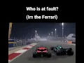 Lagu who is at fault? (i'm the ferrari)