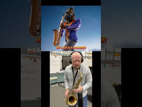 The Aura Farmer Live Saxophone behind the scenes by @TheDarthGlader 🌟