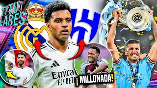 Quieren vestir de azul a RODRYGO | CITY ya piensa en RODRI | RAMOS a MX | Sube 1000% su sueldo