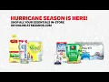 Sedano s Supermarkets Hurricane Season