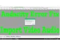 Audacity Fix - Import Tutorial