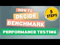 How To Decide Benchmark in Performance Testing