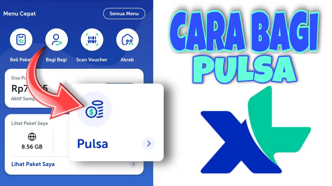 Cara transfer pulsa XL ke semua operator