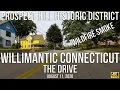 Prospect Hill Historic District A Willimantic Connecticut Drive Through Wildfire Haze 4K
