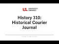 History 310 Historical Courier Journal
