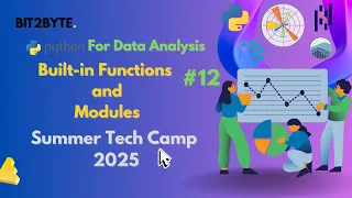 Built-in Functions and Modules in Python Python for Data Analysis Bit2Byte