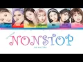 Download Lagu OH MY GIRL (오마이걸) - Nonstop (살짝 설렜어) Japanese Version Lyrics (Kan/Rom/Eng/Color Coded/Lyrics/가사)
