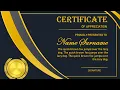 How to Make a Certificate of Appreciation Using PowerPoint