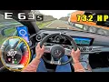 732HP AMG E63 S is a MONSTER that eats EVERYTHING on the AUTOBAHN