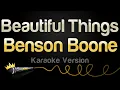 Download Lagu Benson Boone - Beautiful Things (Karaoke Version)