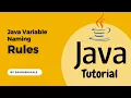 Java Variable Naming Rules Best Practices with Examples in Hindi By Saurabh Kale