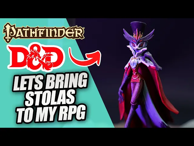 Stolas - Helluva Boss - 32mm Scale Presupported Miniature video thumbnail