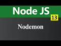 Nodemon in Node JS Hindi